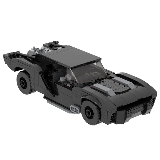 The Batman (2022) Batmobile Custom DC Superhero MOC1