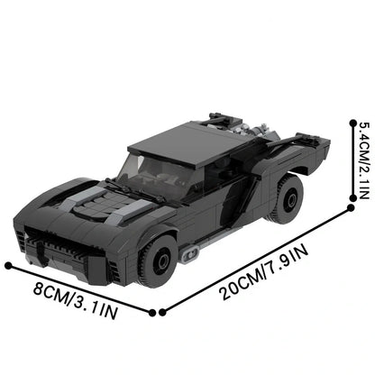 The Batman (2022) Batmobile Custom DC Superhero MOC3