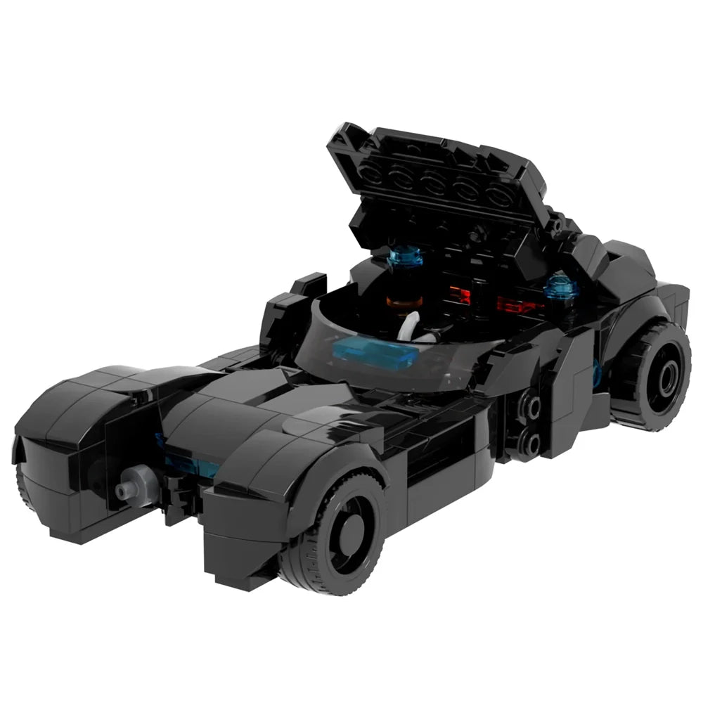 Batman Gotham Knights Batmobile Custom DC Superhero MOC4