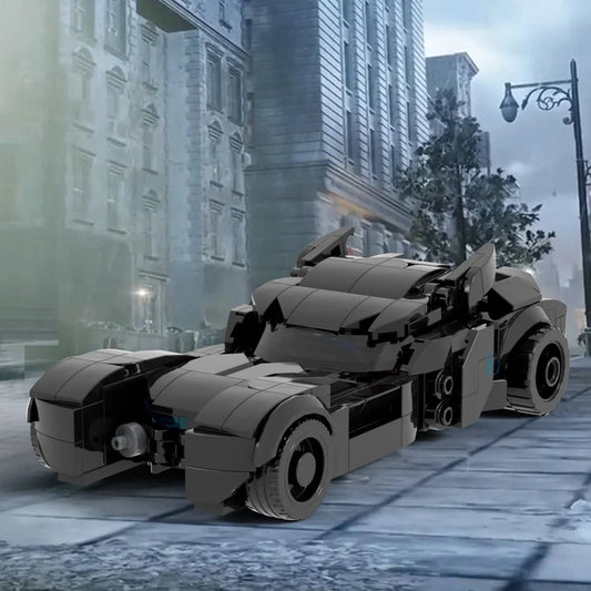 Batman Gotham Knights Batmobile Custom DC Superhero MOC1