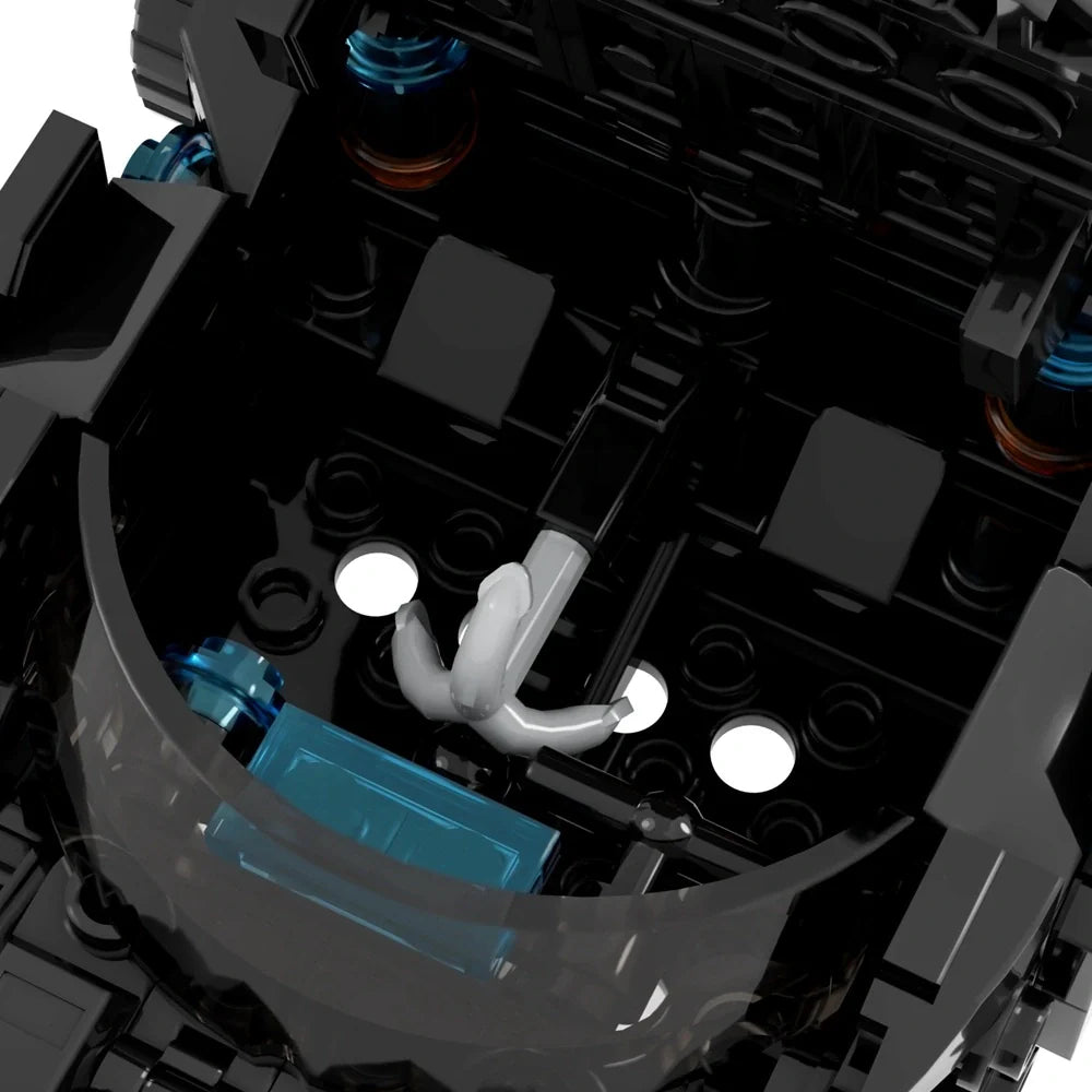Batman Gotham Knights Batmobile Custom DC Superhero MOC7