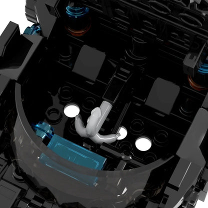 Batman Gotham Knights Batmobile Custom DC Superhero MOC7