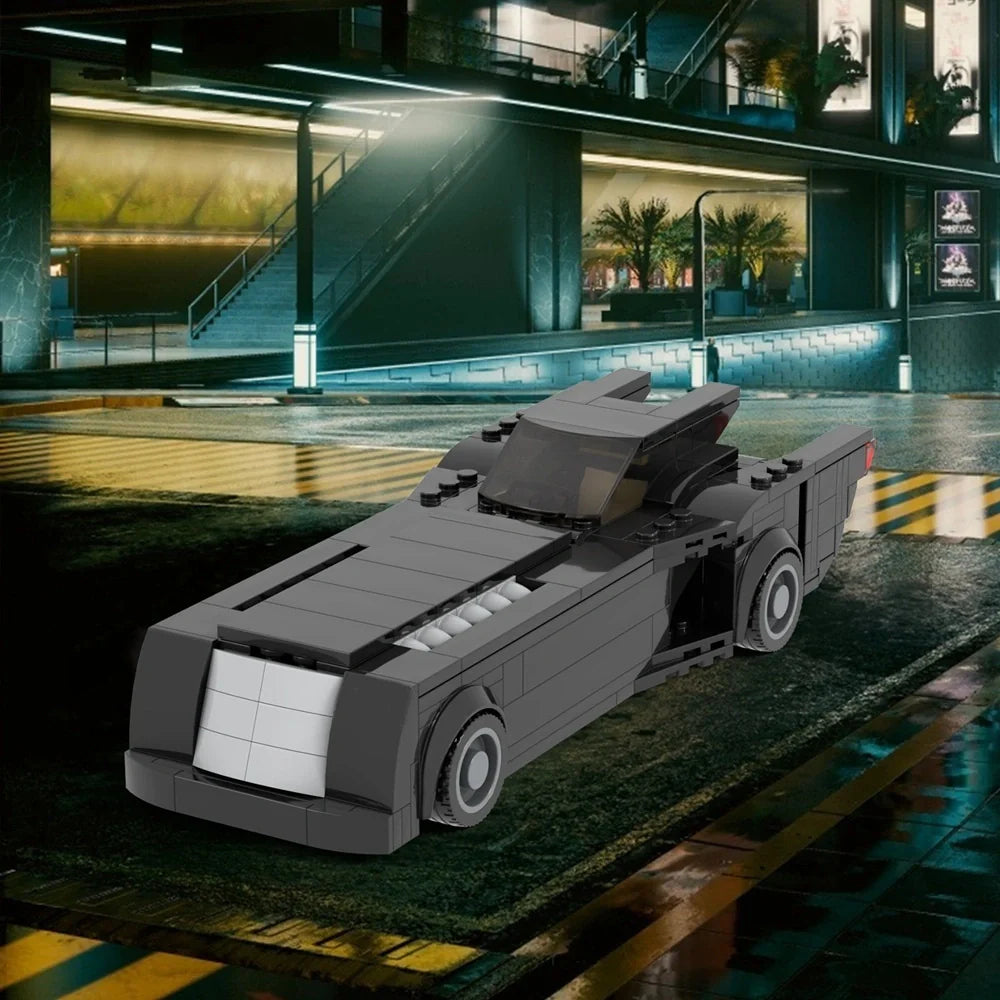 Batman Batmobile (BTAS) Custom DC Superhero MOC1