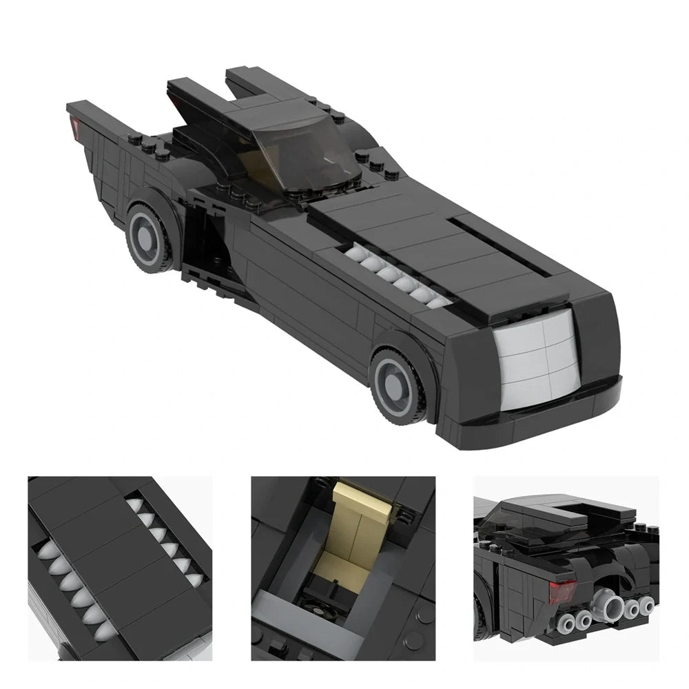 Batman Batmobile (BTAS) Custom DC Superhero MOC7