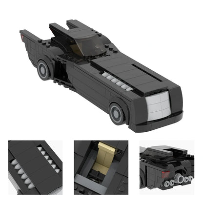Batman Batmobile (BTAS) Custom DC Superhero MOC7