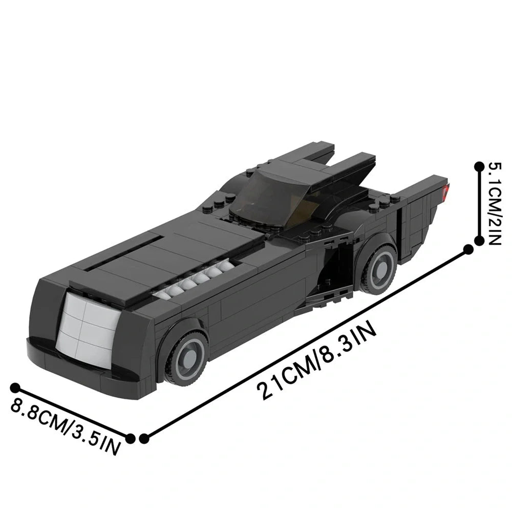 Batman Batmobile (BTAS) Custom DC Superhero MOC2