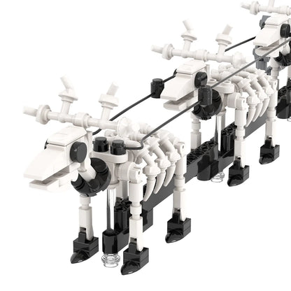 Nightmare Before Christmas Jack Skellington Sleigh Custom MOC10