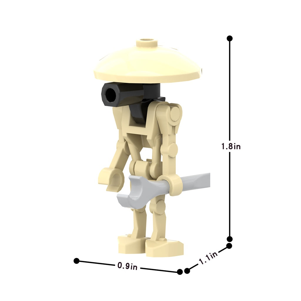 6 x DUM-series Pit Droid custom Star Wars Minifigure2