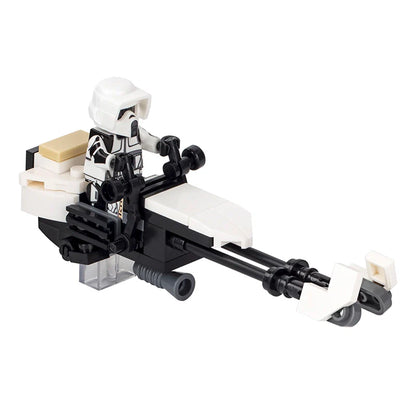 Scout Trooper Speeder Bike Star Wars MOC4