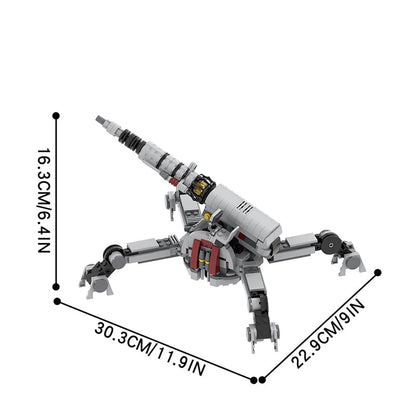AV-7 Anti-vehicle Artillery Cannon Custom Star Wars MOC2