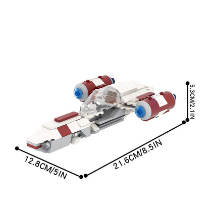 CK-6 Swoop Bike Custom Star Wars MOC2