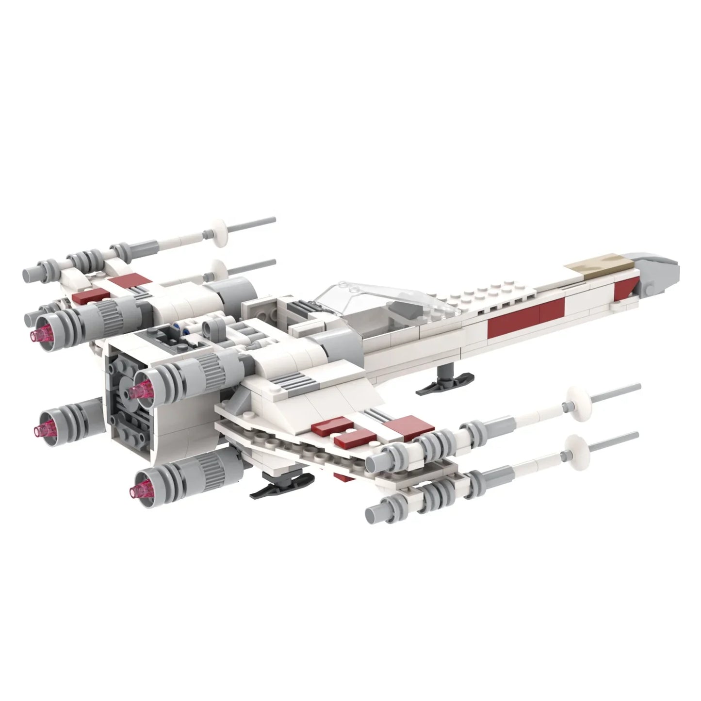 X-Wing Starfighter Custom Star Wars MOC5