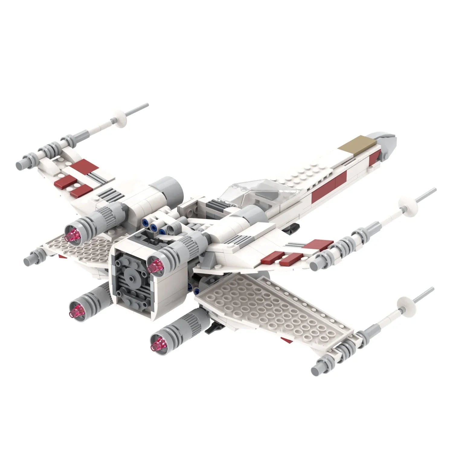 X-Wing Starfighter Custom Star Wars MOC6
