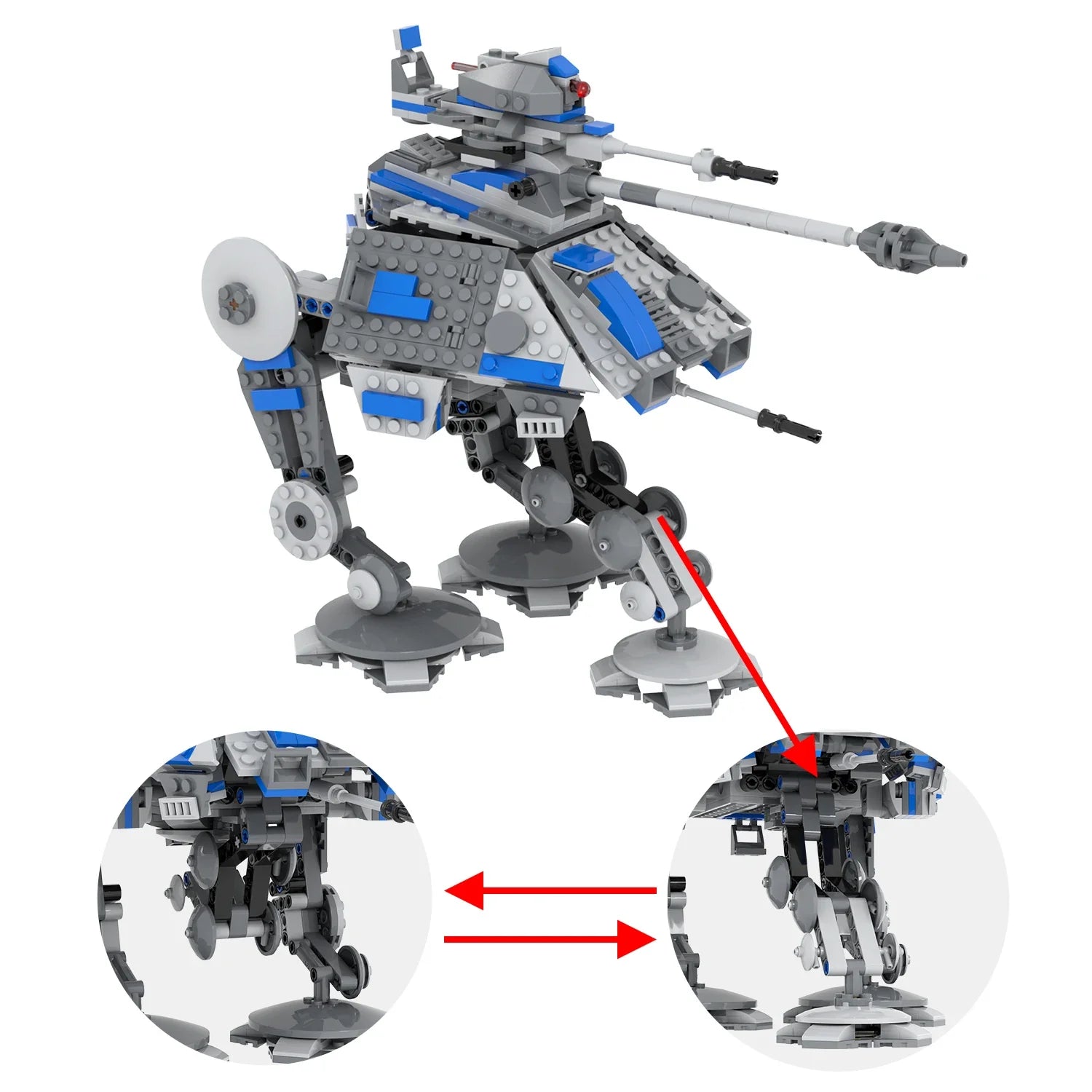All Terrain Attack Pod (AT-AP) Custom Star Wars MOC5