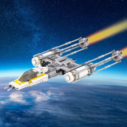 Y-Wing Starfighter Custom Star Wars MOC1