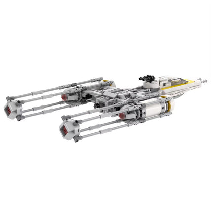Y-Wing Starfighter Custom Star Wars MOC3