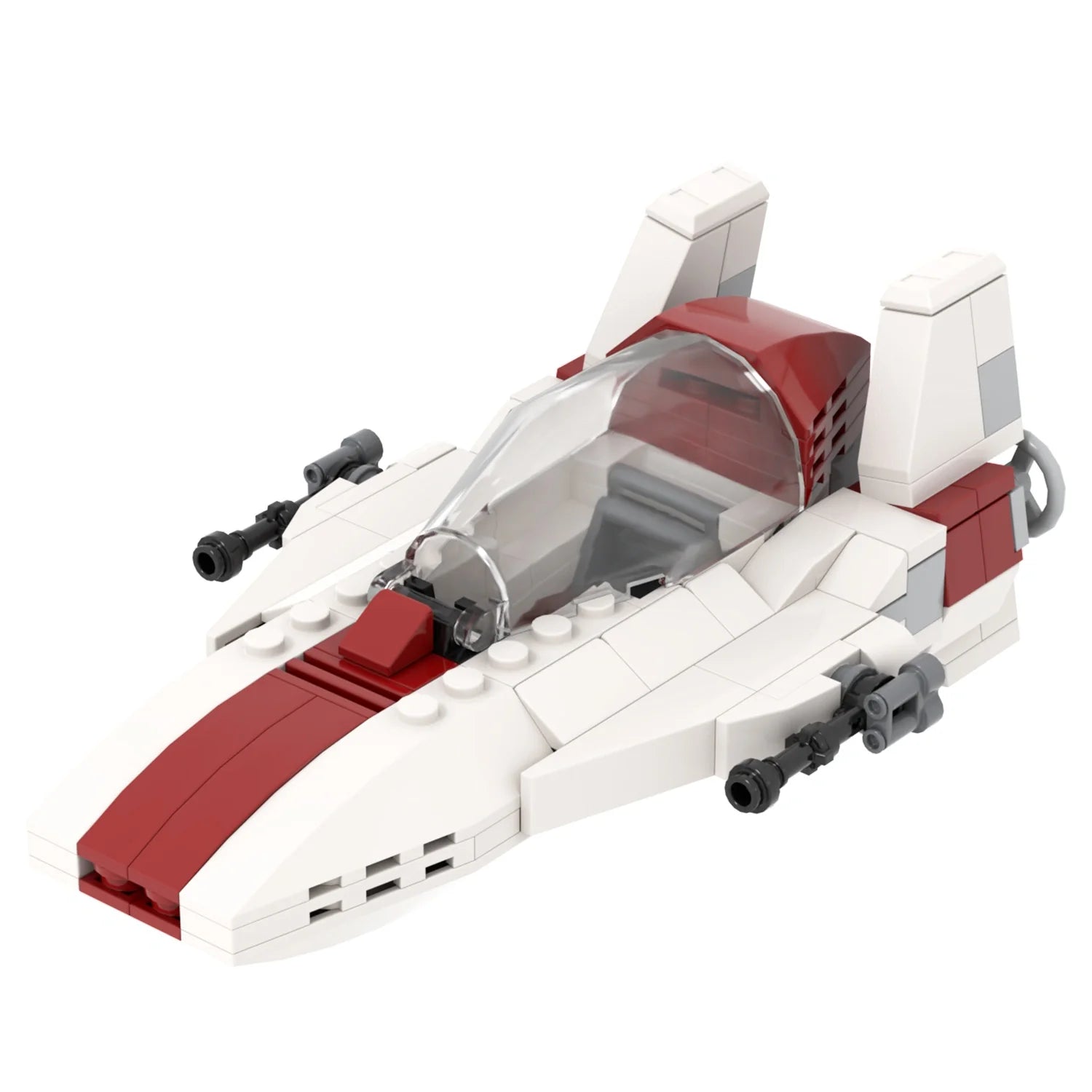 A-Wing Starfighter Custom Star Wars MOC1