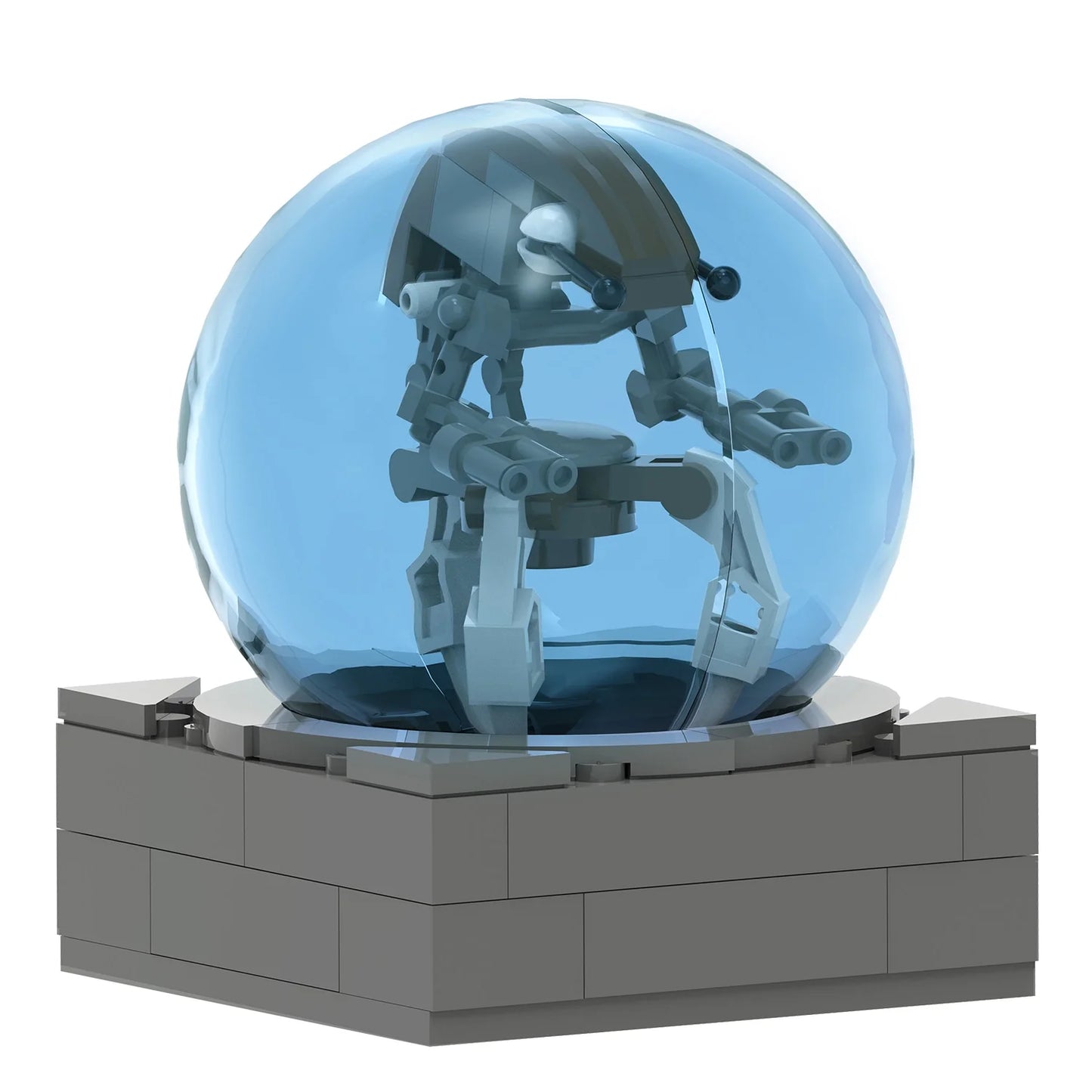 Droideka with Shield Custom Star Wars MOC2
