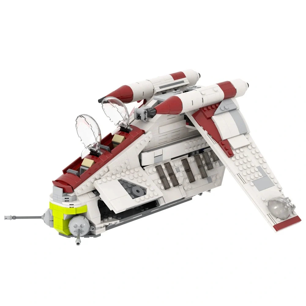 Republic Attack Gunship Custom Star Wars MOC3