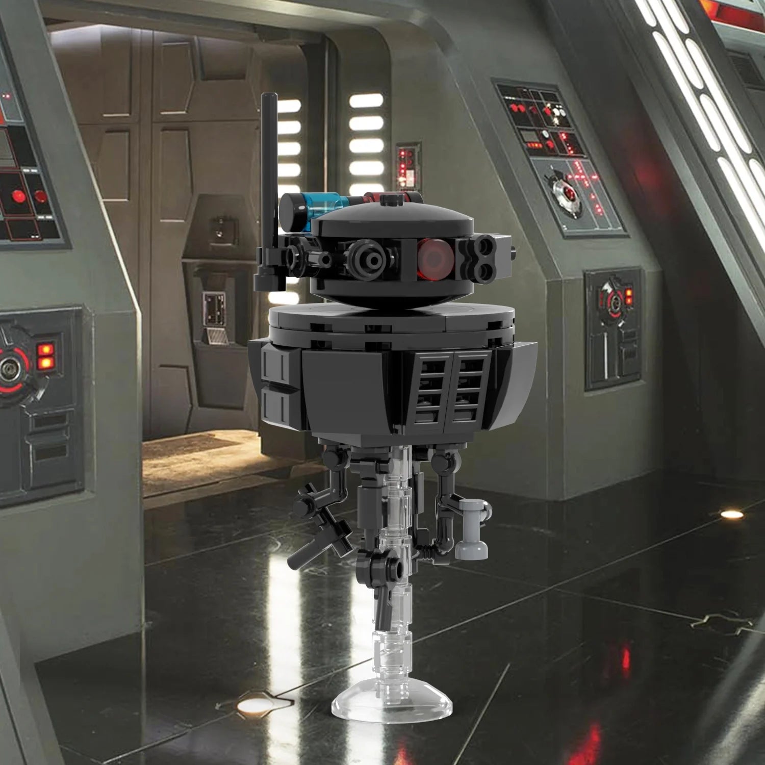 Police Probe Droid Custom Star Wars MOC1