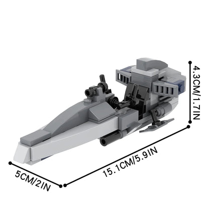 BARC Speeder Bike Custom Star Wars MOC3