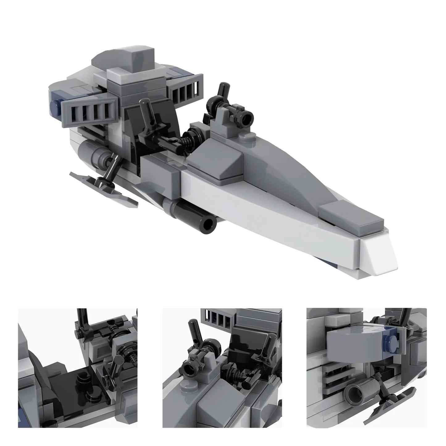 BARC Speeder Bike Custom Star Wars MOC5