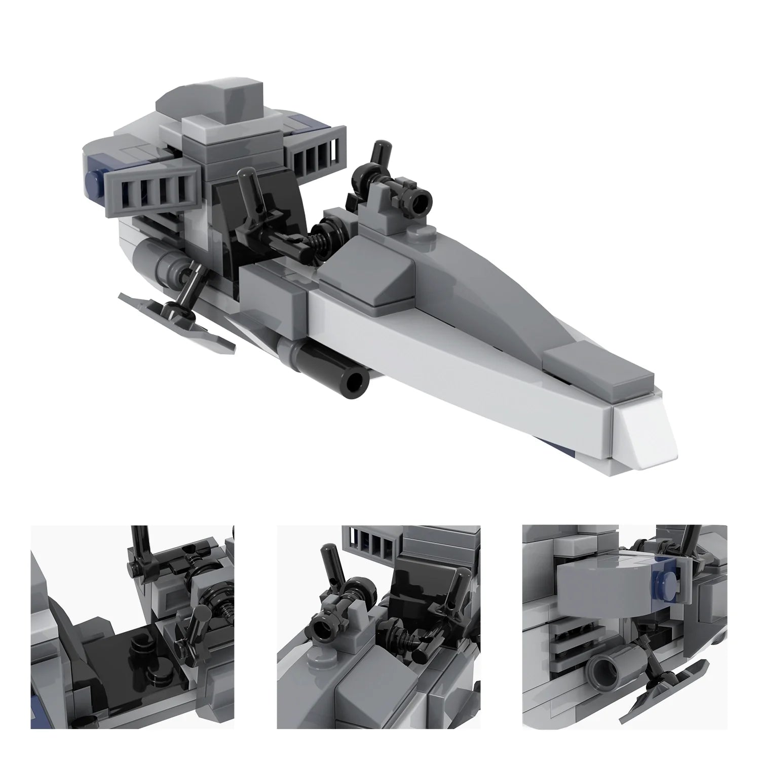 BARC Speeder Bike Custom Star Wars MOC5