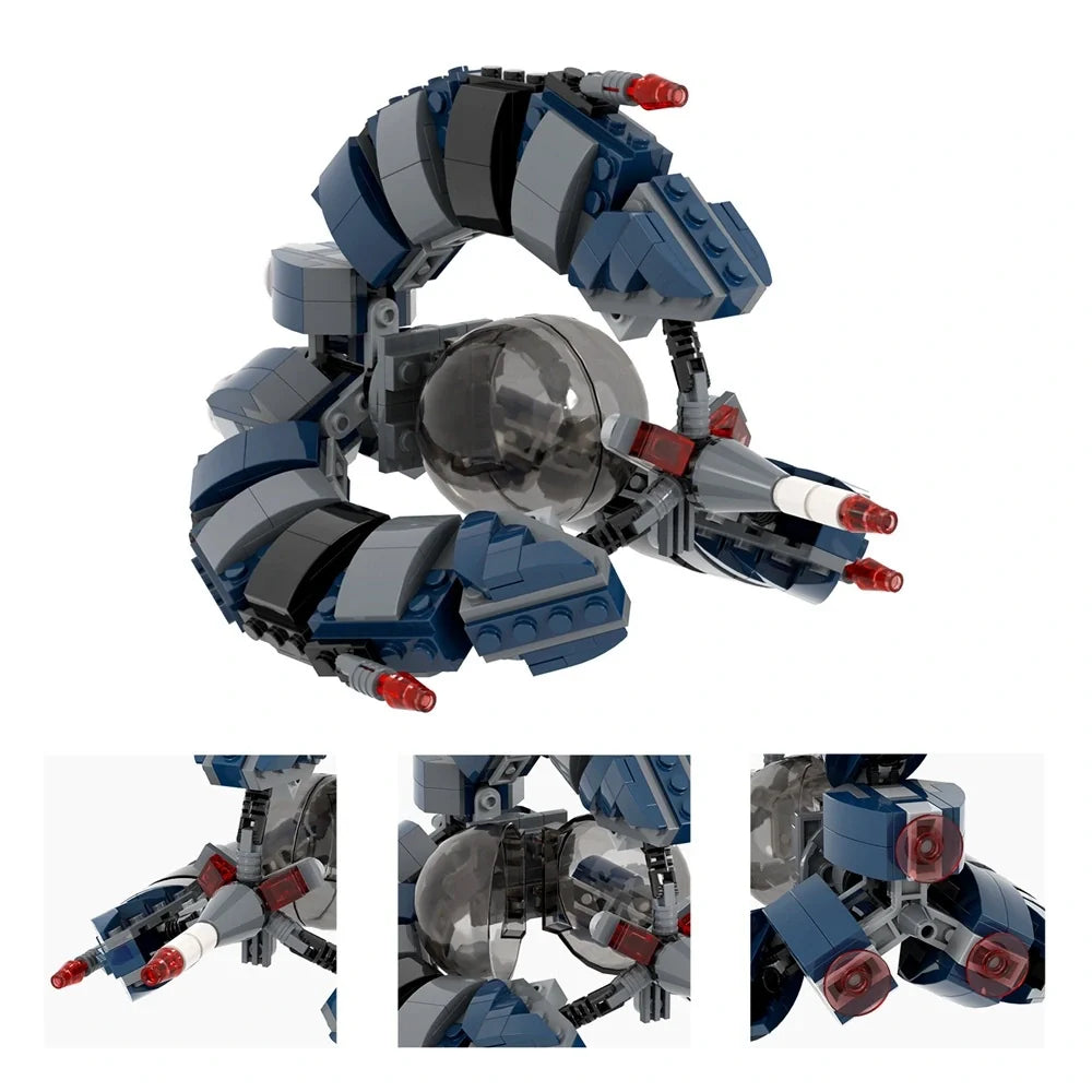 Droid Tri-Fighter Custom Star Wars MOC4