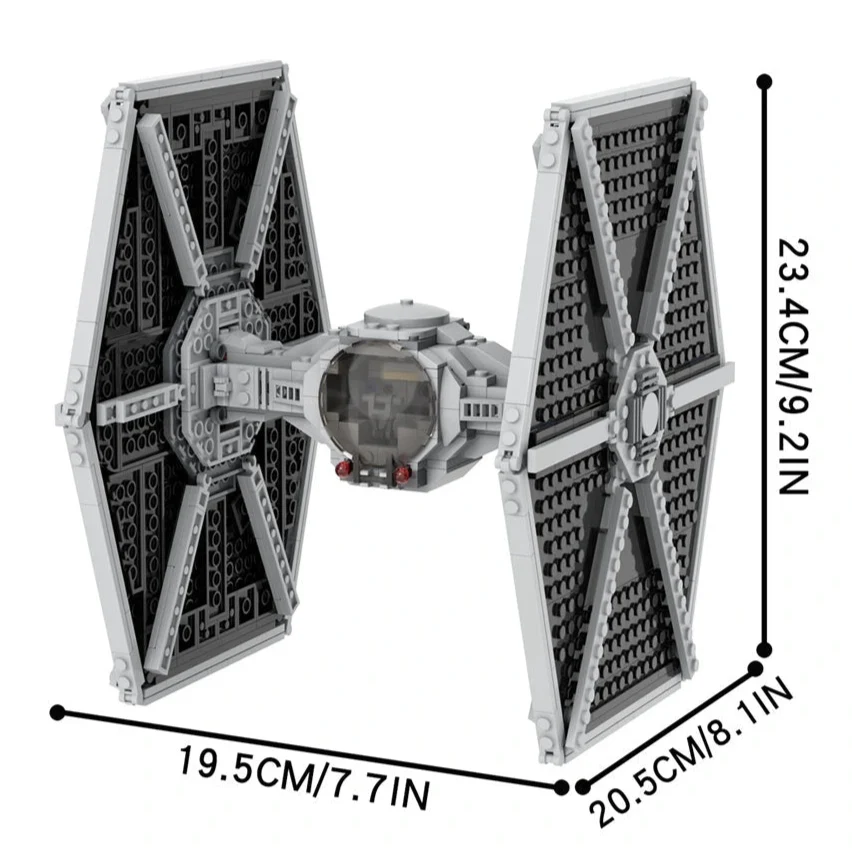 TIE Fighter Custom Star Wars MOC5