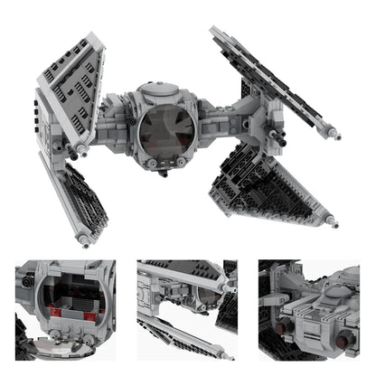 TIE Interceptor Custom Star Wars MOC6