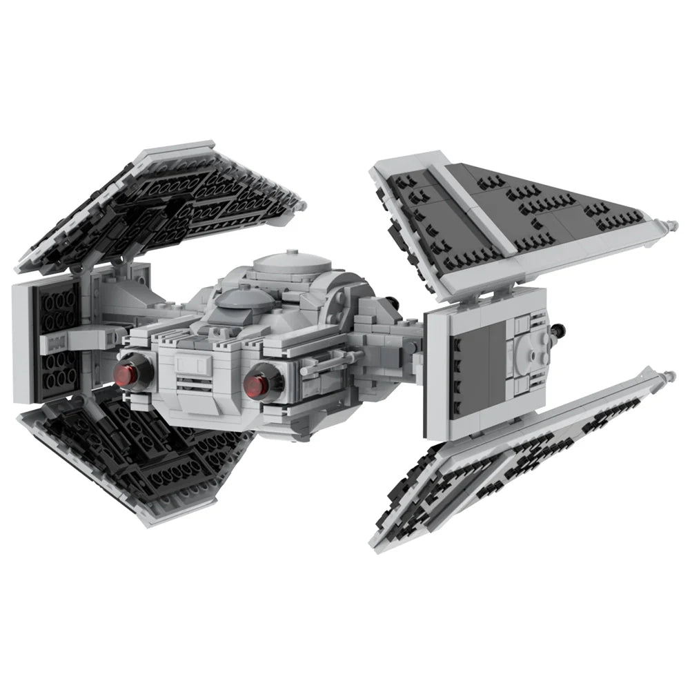 TIE Interceptor Custom Star Wars MOC3
