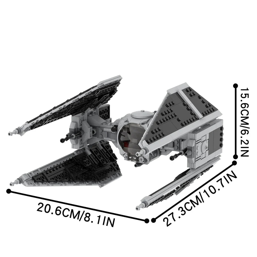 TIE Interceptor Custom Star Wars MOC4