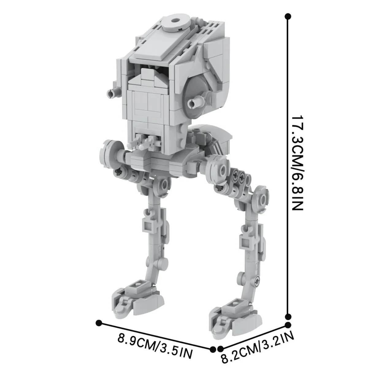 All Terrain Scout Transport Custom Star Wars MOC3