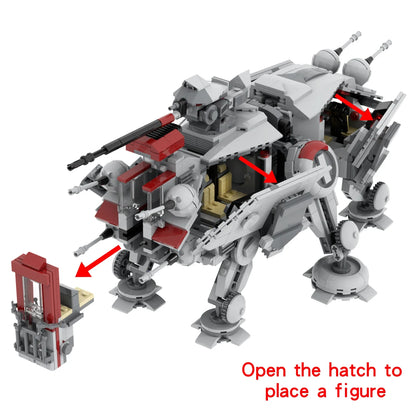 All Terrain Tactical Enforcer (AT-TE) Custom Star Wars MOC6