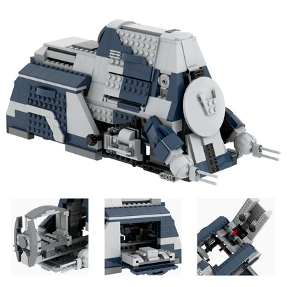 Multi-Troop Transport (MTT) Custom Star Wars MOC10