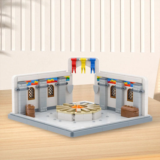 Knights of the Round Table Chamber Custom Medieval Military MOC