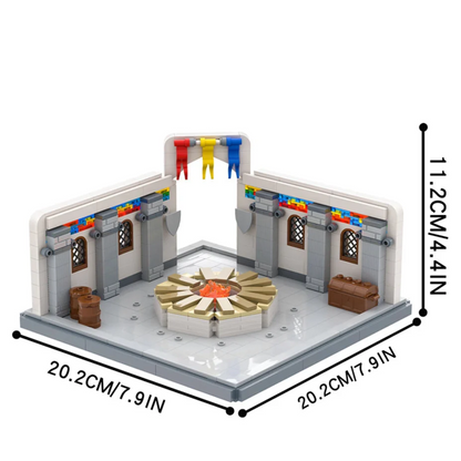 Knights of the Round Table Chamber Custom Medieval Military MOC