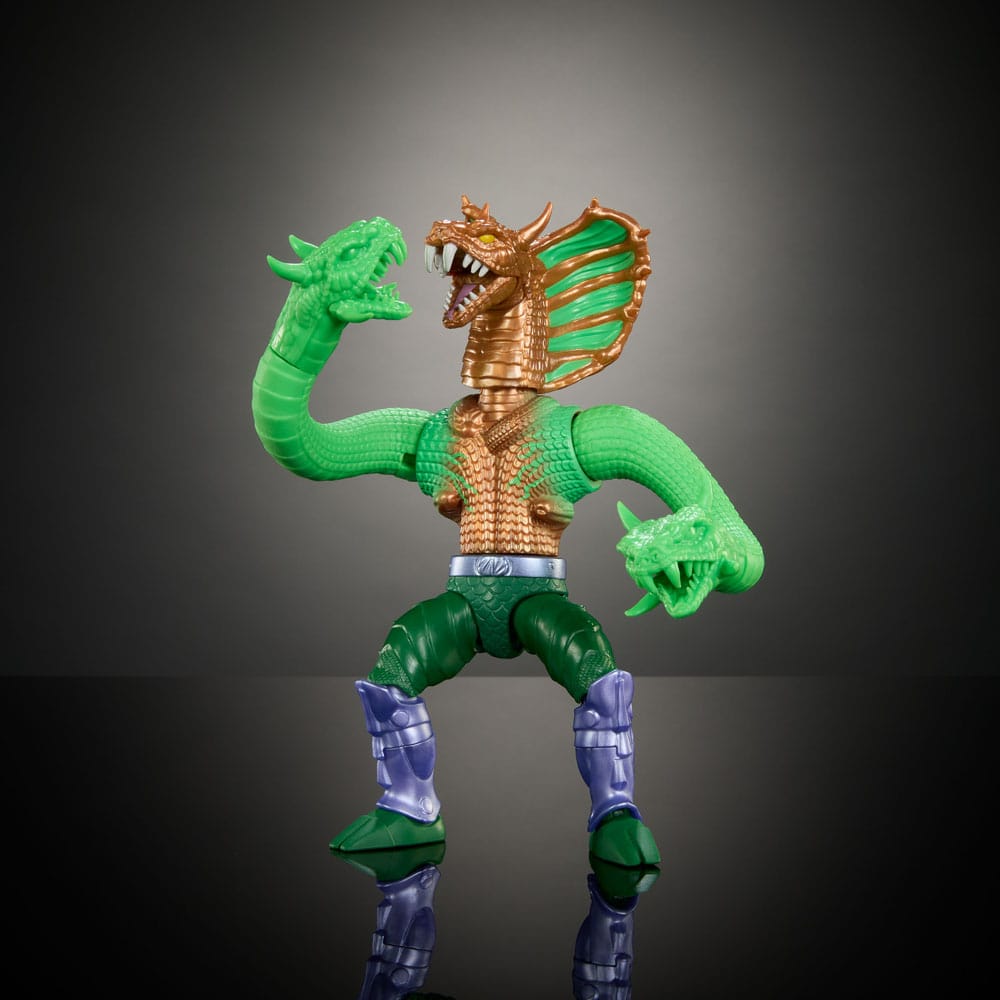 MOTU x TMNT: Turtles of Grayskull Deluxe Action Figure King Hiss 14cm4