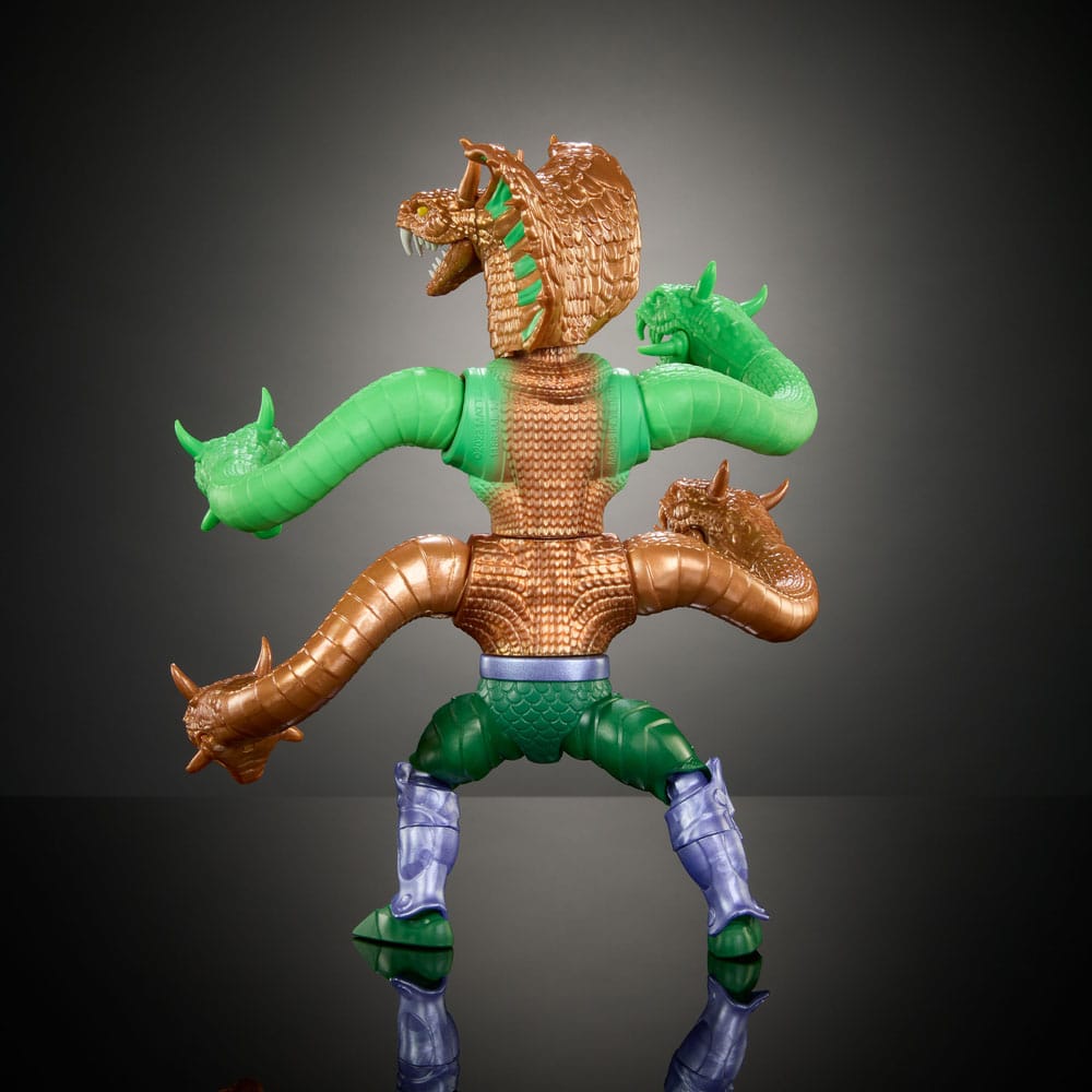 MOTU x TMNT: Turtles of Grayskull Deluxe Action Figure King Hiss 14cm5