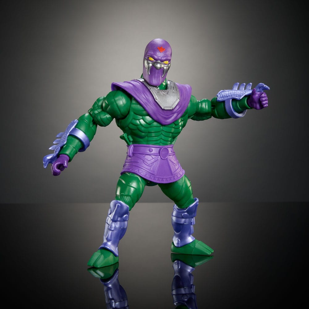 MOTU x TMNT: Turtles of Grayskull Deluxe Action Figure King Hiss 14cm7