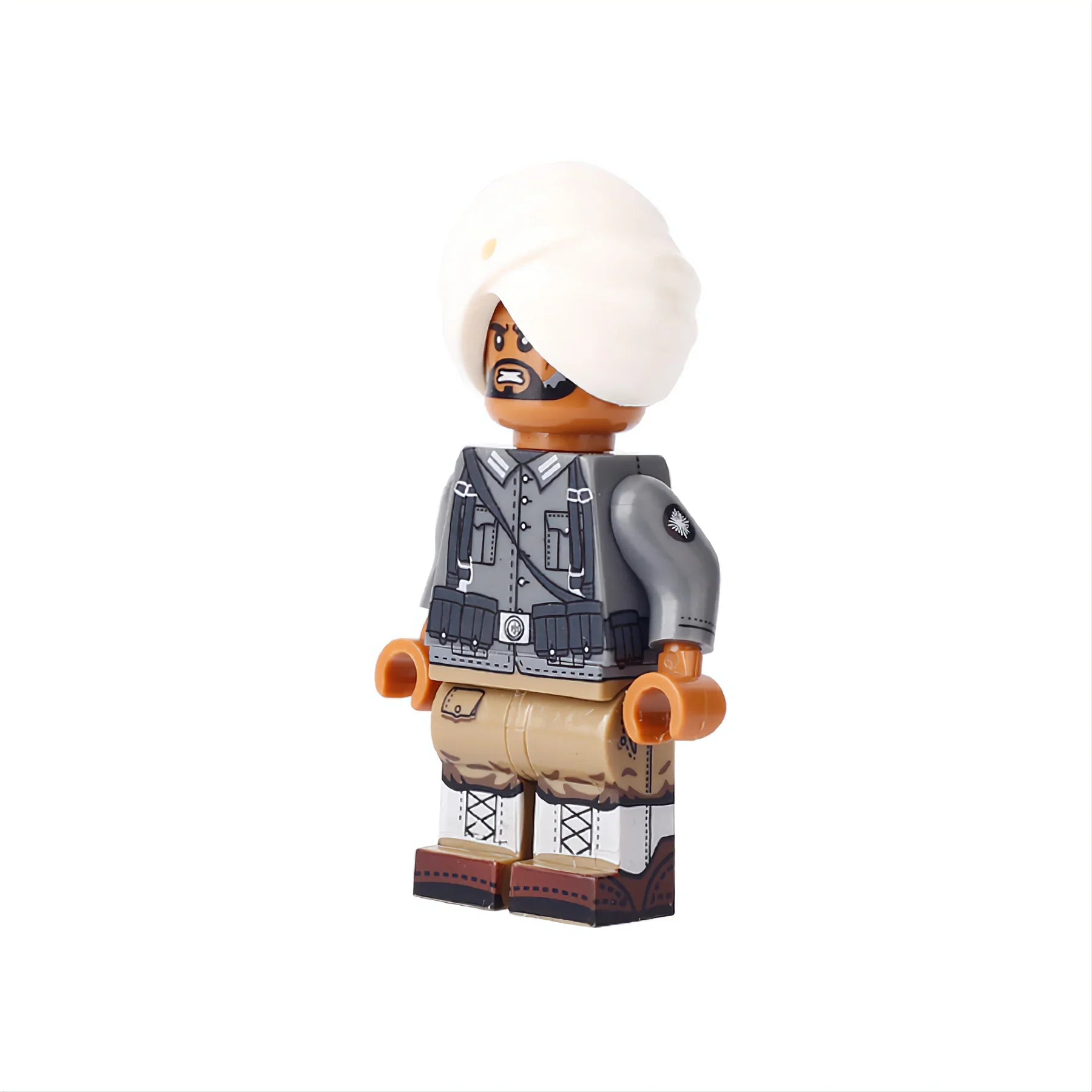 WW2 Indian Legion Soldier Custom Military Minifigure2