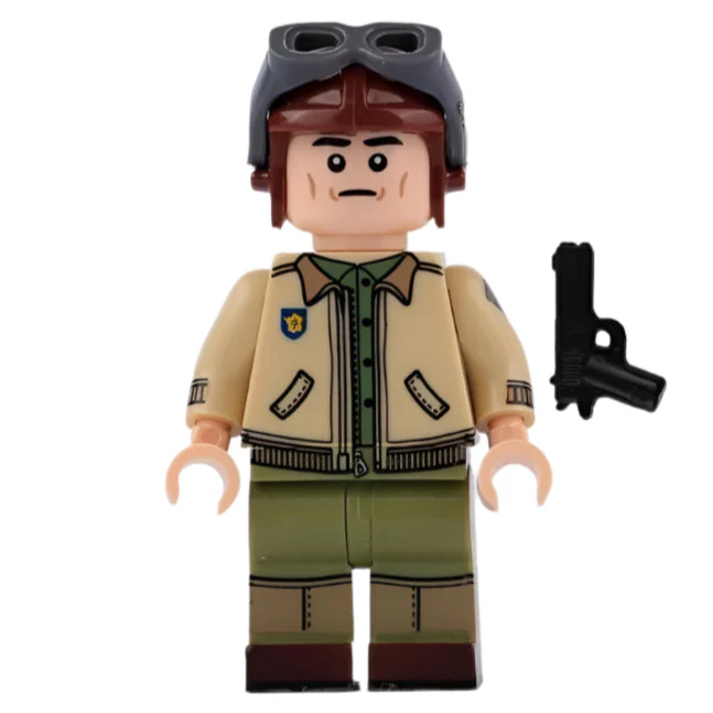 WW2 French 2nd Armored Division Sergeant Custom Military Minifigure