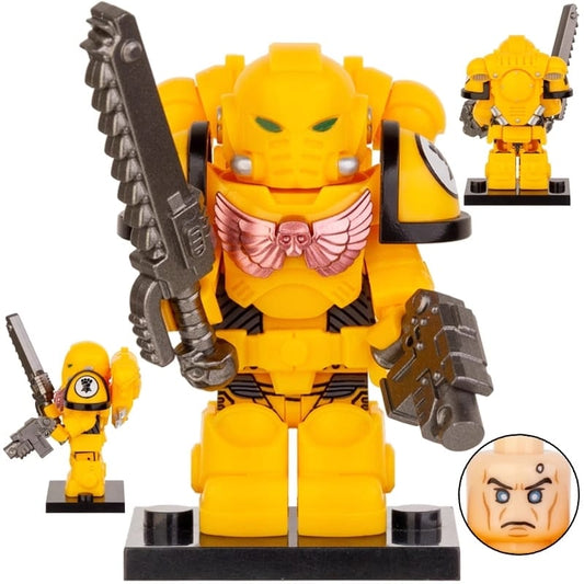 Imperial Fists Space Marine Warhammer 40K Minifigure1
