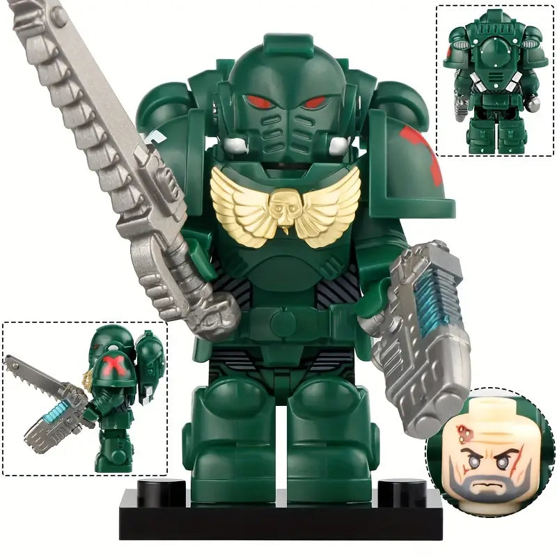 Dark Angels Space Marine Warhammer 40K Minifigure1