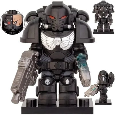 Iron Hands Space Marine Warhammer 40K Minifigure1