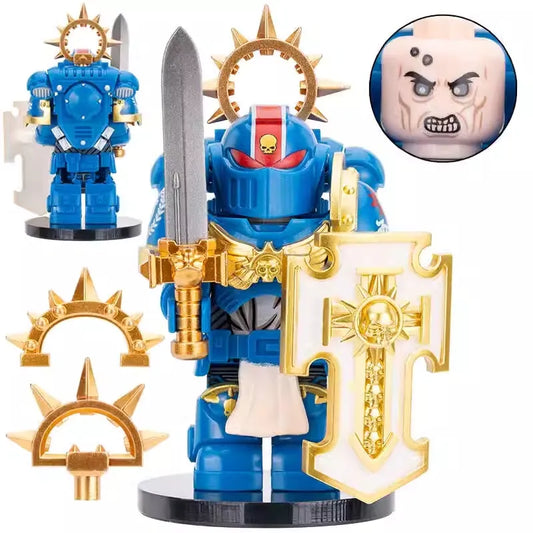 Ultramarines Bladeguard Veteran Warhammer 40K Minifigure1