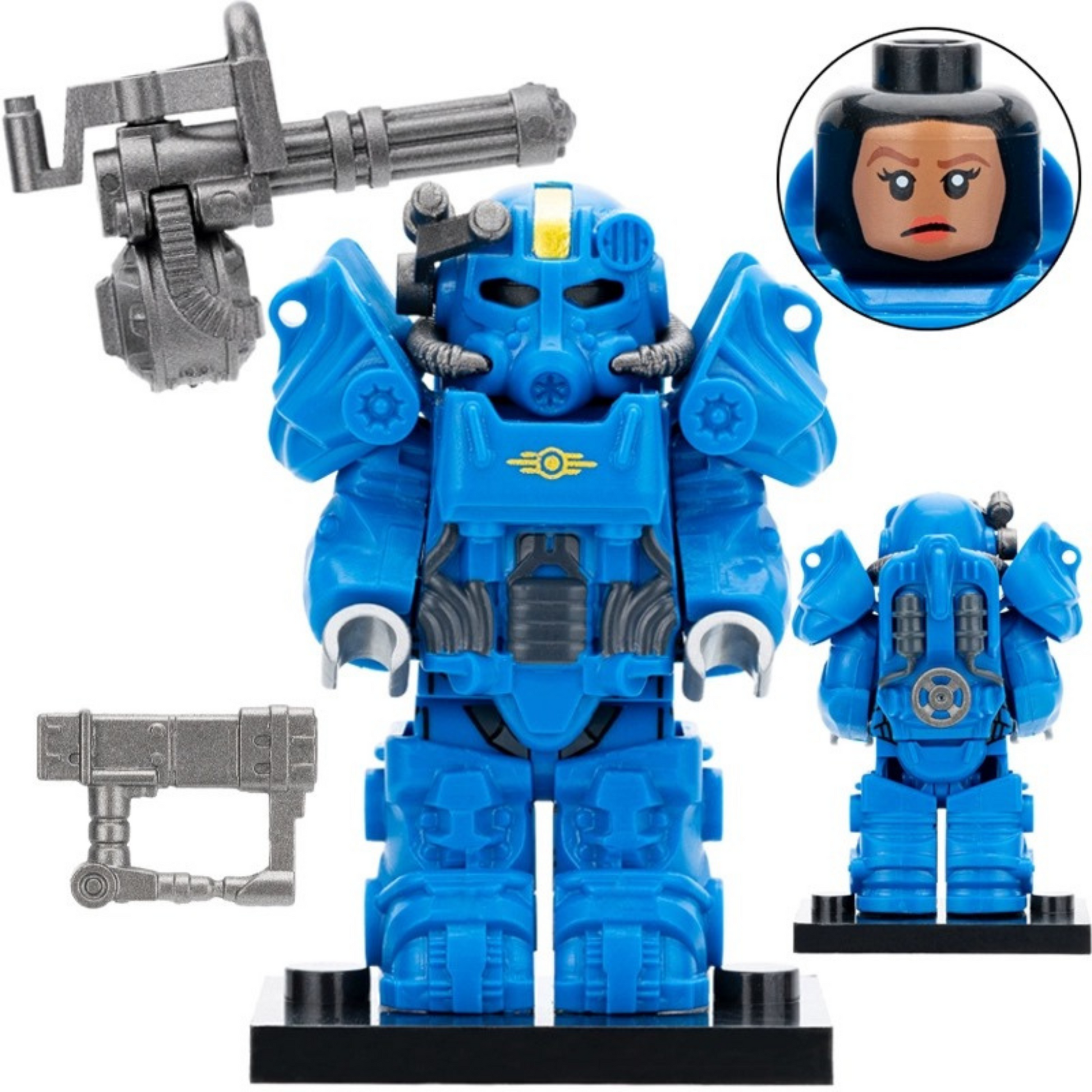 T-60 Power Armor (Vault-Tec) Custom Fallout Minifigure1