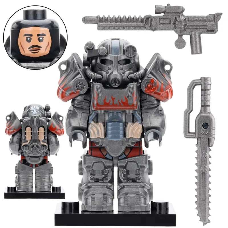 T-60 Power Armor (Atom Cats) Custom Fallout Minifigure1