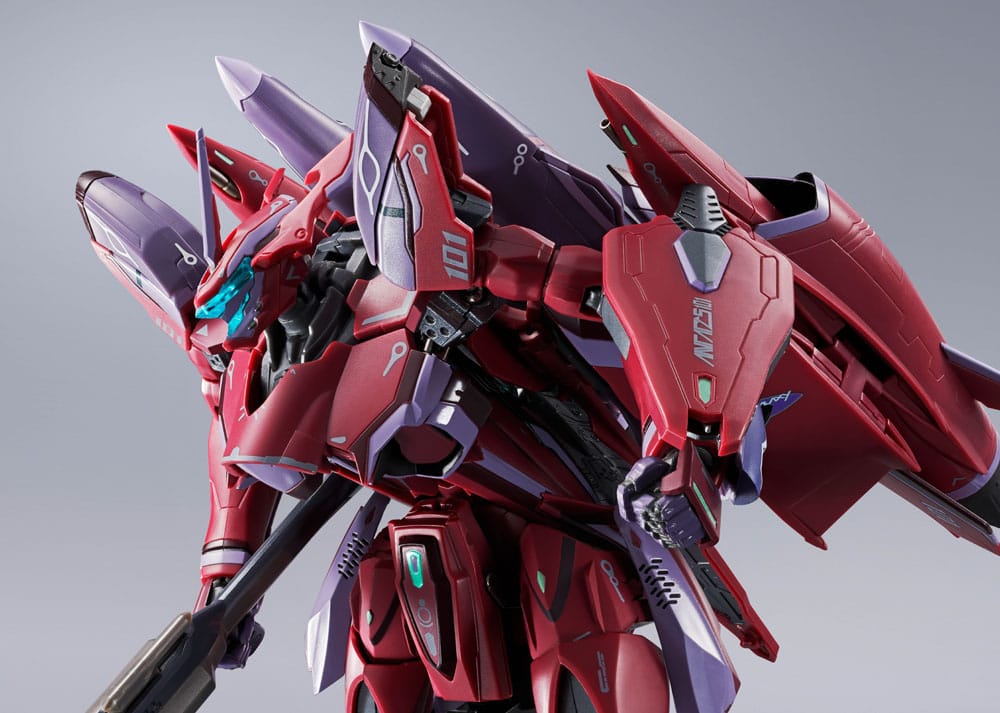Macross Frontier DX Chogokin Action Figure VF-27 Gamma SP Super Lucifer Valkyrie Brera Sterne use Revival Ver. 25cm5