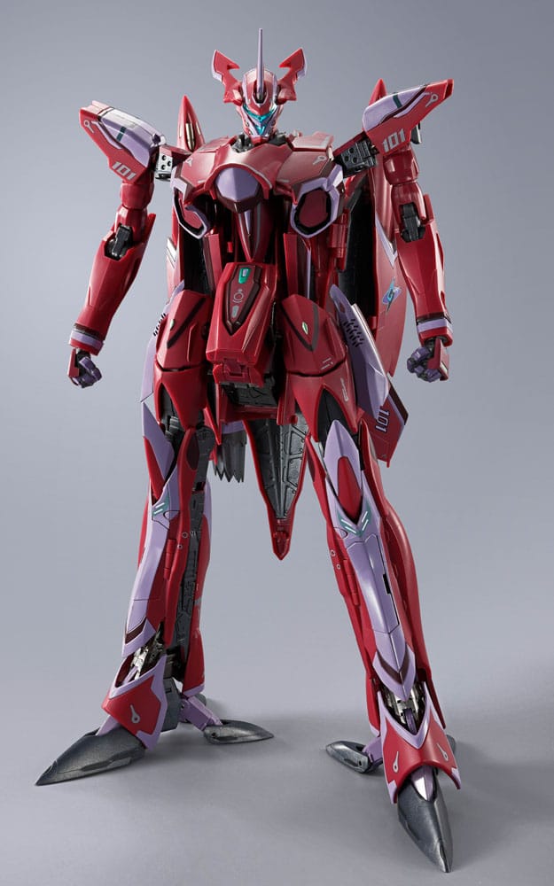 Macross Frontier DX Chogokin Action Figure VF-27 Gamma SP Super Lucifer Valkyrie Brera Sterne use Revival Ver. 25cm6